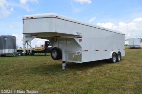 &lt;p&gt;Check out this WW 8&#39;x20&#39;x6&#39;6&quot; gooseneck all steel cargo trailer with tongue and groove treated wood floor, two 7,000 lb. torsion axles with electric brakes, 16&quot; tires with spare, LED lights, v-nose on front of gooseneck, a rear ramp door, and a side access door. WW builds a great quality, heavy duty cargo trailer and backs them with a 1 year warranty!&lt;/p&gt;