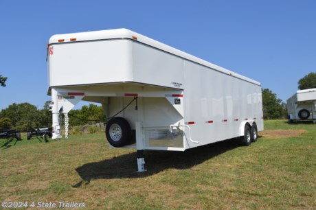 &lt;ul&gt;
&lt;li&gt;built by WW Trailer Manufacturing&lt;/li&gt;
&lt;li&gt;8&#39;x24&#39;x7&#39; gooseneck&amp;nbsp;all steel cargo trailer&lt;/li&gt;
&lt;li&gt;two 7,000 lb. torsion axles with electric brakes&lt;/li&gt;
&lt;li&gt;16&quot; tires&lt;/li&gt;
&lt;li&gt;spare tire and wheel&lt;/li&gt;
&lt;li&gt;tongue and groove treated wood floor&lt;/li&gt;
&lt;li&gt;LED lights&lt;/li&gt;
&lt;li&gt;double rear doors&lt;/li&gt;
&lt;li&gt;side access door&lt;/li&gt;
&lt;li&gt;1 year warranty&lt;/li&gt;
&lt;li&gt;Come see this trailer today!&lt;/li&gt;
&lt;/ul&gt;