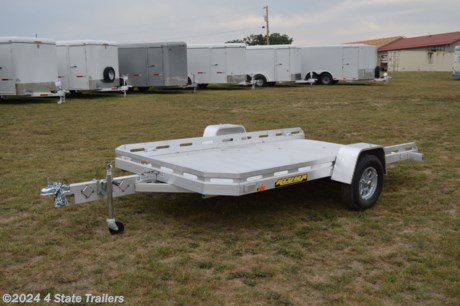 &lt;ul&gt;
&lt;li&gt;built by Aluma Trailer Manufacturing&lt;/li&gt;
&lt;li&gt;77X12 utility trailer&lt;/li&gt;
&lt;li&gt;3500 lb. torsion axle&lt;/li&gt;
&lt;li&gt;14&quot; aluminum wheels&lt;/li&gt;
&lt;li&gt;extruded aluminum floor&lt;/li&gt;
&lt;li&gt;gravity tilt deck with a cushion cylinder&lt;/li&gt;
&lt;li&gt;LED lights&lt;/li&gt;
&lt;li&gt;2&quot; coupler&lt;/li&gt;
&lt;li&gt;all aluminum construction (no wood to rot; no steel to rust!)&lt;/li&gt;
&lt;li&gt;5 year warranty&lt;/li&gt;
&lt;li&gt;Come see this trailer today!&lt;/li&gt;
&lt;/ul&gt;