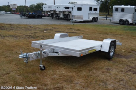 &lt;ul&gt;
&lt;li&gt;built by Aluma Trailer Manufacturing&lt;/li&gt;
&lt;li&gt;68&quot;x10&#39; utility trailer&lt;/li&gt;
&lt;li&gt;2,200 lb. torsion axle&lt;/li&gt;
&lt;li&gt;13&quot; aluminum wheels&lt;/li&gt;
&lt;li&gt;extruded aluminum floor&lt;/li&gt;
&lt;li&gt;gravity tilt bed with a cushion cylinder&lt;/li&gt;
&lt;li&gt;all aluminum construction (no wood to rot; no steel to rust!)&lt;/li&gt;
&lt;li&gt;2&quot; coupler&lt;/li&gt;
&lt;li&gt;5 year warranty&lt;/li&gt;
&lt;li&gt;Come see this trailer today!&lt;/li&gt;
&lt;/ul&gt;