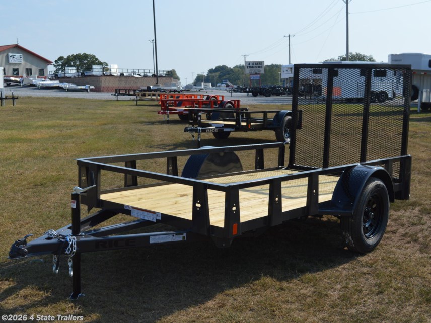 5x10 Rice Trailers 2025 Rice Trailers Single Utility 5X10 UTILITY TRAILER