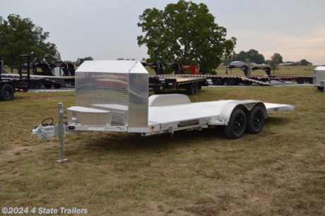 &lt;ul&gt;
&lt;li style=&quot;text-align: left;&quot;&gt;built by Aluma Trailer Manufacturing&lt;/li&gt;
&lt;li style=&quot;text-align: left;&quot;&gt;82&quot;X18&#39; carhauler (18&#39; tilt plus 18&quot; stationary)&lt;/li&gt;
&lt;li style=&quot;text-align: left;&quot;&gt;gravity tilt with a cushion cylinder and a hydraulic locking option&lt;/li&gt;
&lt;li style=&quot;text-align: left;&quot;&gt;two 3,500 lb. torsion axles&lt;/li&gt;
&lt;li style=&quot;text-align: left;&quot;&gt;electric brakes on both axles&lt;/li&gt;
&lt;li style=&quot;text-align: left;&quot;&gt;14&quot; aluminum wheels&lt;/li&gt;
&lt;li style=&quot;text-align: left;&quot;&gt;extruded aluminum floor with LED bullet lights in the deck (lights up the underside of your car)&lt;/li&gt;
&lt;li style=&quot;text-align: left;&quot;&gt;4 heavy duty stainless steel recessed swivel D-rings&lt;/li&gt;
&lt;li style=&quot;text-align: left;&quot;&gt;removable fenders&lt;/li&gt;
&lt;li style=&quot;text-align: left;&quot;&gt;air dam/rock guard&lt;/li&gt;
&lt;li style=&quot;text-align: left;&quot;&gt;all aluminum toolbox with an LED light inside&lt;/li&gt;
&lt;li style=&quot;text-align: left;&quot;&gt;all LED lights&lt;/li&gt;
&lt;li style=&quot;text-align: left;&quot;&gt;all aluminum construction (no steel to rust; no wood to rot!)&lt;/li&gt;
&lt;li style=&quot;text-align: left;&quot;&gt;5 year&amp;nbsp;warranty&lt;/li&gt;
&lt;li style=&quot;text-align: left;&quot;&gt;Come see this trailer today!&lt;/li&gt;
&lt;/ul&gt;