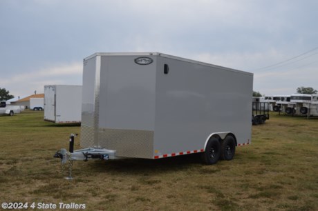 &lt;ul&gt;
&lt;li&gt;built by CellTech Trailers&lt;/li&gt;
&lt;li&gt;8&#39;6&quot;X16&#39;X7&#39; cargo trailer&lt;/li&gt;
&lt;li&gt;two 7,000 lb. axles&lt;/li&gt;
&lt;li&gt;electric brakes on both axles&lt;/li&gt;
&lt;li&gt;16&quot; wheels&lt;/li&gt;
&lt;li&gt;all galvanized steel construction&lt;/li&gt;
&lt;li&gt;walls, floor, and roof are a bonded galvanized structural panel&lt;/li&gt;
&lt;li&gt;heavy duty galvanized tube frame underneath&lt;/li&gt;
&lt;li&gt;side door with a flush lock and cam bar&lt;/li&gt;
&lt;li&gt;24&quot; gravel guard&lt;/li&gt;
&lt;li&gt;LED interior and exterior lights&lt;/li&gt;
&lt;li&gt;interior e-track&lt;/li&gt;
&lt;li&gt;5 year structural warranty&lt;/li&gt;
&lt;li&gt;Come see this tough, well built trailer today!&lt;/li&gt;
&lt;/ul&gt;