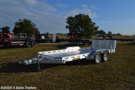 &lt;ul&gt;
&lt;li&gt;built by Aluma Trailer Manufacturing&lt;/li&gt;
&lt;li&gt;78X16 utility trailer&lt;/li&gt;
&lt;li&gt;two 3,500 lb torsion axles&lt;/li&gt;
&lt;li&gt;electric brakes on both axles&lt;/li&gt;
&lt;li&gt;14&quot; tires&lt;/li&gt;
&lt;li&gt;bi-fold tailgate&lt;/li&gt;
&lt;li&gt;stabilizer jacks&lt;/li&gt;
&lt;li&gt;6.5&quot; side rail&lt;/li&gt;
&lt;li&gt;2 5/16&quot; coupler&lt;/li&gt;
&lt;li&gt;5 year warranty&lt;/li&gt;
&lt;li&gt;Come see this trailer for yourself!&lt;/li&gt;
&lt;/ul&gt;