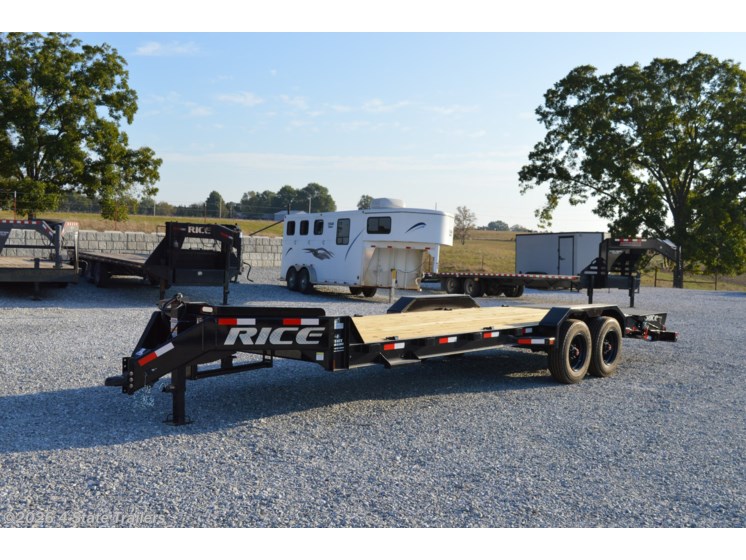 Flatbed Rice Trailers 6x24 Equipment Trailer for sale | New Rice Trailers 82X24 FLATBED ...