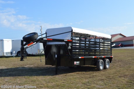 &lt;ul&gt;
&lt;li&gt;built by WW Trailers&lt;/li&gt;
&lt;li&gt;new 2024 year model&lt;/li&gt;
&lt;li&gt;6&#39;X16&quot;X6&#39;6&quot; stock trailer&lt;/li&gt;
&lt;li&gt;two 5,200 lb. torsion axles&amp;nbsp;with electric brakes&lt;/li&gt;
&lt;li&gt;15&quot; wheels with 10 ply tires&lt;/li&gt;
&lt;li&gt;spare tire and wheel&lt;/li&gt;
&lt;li&gt;1&quot;X3&quot; tubing sides&lt;/li&gt;
&lt;li&gt;6&quot; channel neck&lt;/li&gt;
&lt;li&gt;full swing slider rear gate&lt;/li&gt;
&lt;li&gt;1 center gate with slam latch&lt;/li&gt;
&lt;li&gt;10 ga. full length brush fender&lt;/li&gt;
&lt;li&gt;primed and painted with PPG products&lt;/li&gt;
&lt;li&gt;LED lights&lt;/li&gt;
&lt;li&gt;wood floor&lt;/li&gt;
&lt;li&gt;nylon tarp&lt;/li&gt;
&lt;li&gt;1 year warranty&lt;/li&gt;
&lt;li&gt;WW has been building great quality trailers for many years. Come see this one today!&lt;/li&gt;
&lt;/ul&gt;