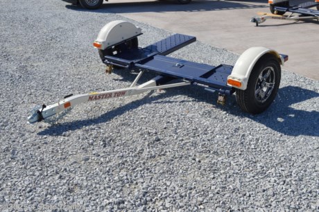 &lt;ul&gt;
&lt;li&gt;built by Master Tow&lt;/li&gt;
&lt;li&gt;new 2025 year model&lt;/li&gt;
&lt;li&gt;overall length of the tow dolly is 10 ft including the tonge&lt;/li&gt;
&lt;li&gt;3,500 lb axle&lt;/li&gt;
&lt;li&gt;14&quot; aluminum wheels with 8 ply tires&lt;/li&gt;
&lt;li&gt;LED lights&lt;/li&gt;
&lt;li&gt;2&quot; coupler&lt;/li&gt;
&lt;li&gt;ratchets and tie down straps&lt;/li&gt;
&lt;li&gt;works great to pull a front wheel drive vehicle&lt;/li&gt;
&lt;li&gt;rear-wheel drive vehicles (manual) can be towed in neutral&lt;/li&gt;
&lt;li&gt;all-wheel/rear-wheel drive vehicles (automatic) can be towed with the drive shaft removed&lt;/li&gt;
&lt;li&gt;1 year warranty&lt;/li&gt;
&lt;li&gt;Master Tow builds a great tow dolly.&lt;/li&gt;
&lt;li&gt;Come see it for yourself!&lt;/li&gt;
&lt;/ul&gt;