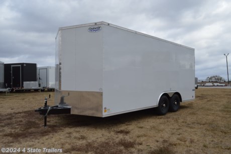 &lt;ul&gt;
&lt;li&gt;built by Continental Cargo&lt;/li&gt;
&lt;li&gt;new 2025 year model&lt;/li&gt;
&lt;li&gt;8&#39;6&quot;x18&#39;X7&#39; cargo trailer&lt;/li&gt;
&lt;li&gt;two 5200 lb. electric brake&amp;nbsp;axles&lt;/li&gt;
&lt;li&gt;15&quot; wheels with 10 ply tires&lt;/li&gt;
&lt;li&gt;3/4&quot; plywood floor&lt;/li&gt;
&lt;li&gt;3/8&quot; plywood walls&lt;/li&gt;
&lt;li&gt;.030 aluminum exterior side sheets&lt;/li&gt;
&lt;li&gt;one piece aluminum roof&lt;/li&gt;
&lt;li&gt;24&quot; gravel guard&lt;/li&gt;
&lt;li&gt;rear ramp door&lt;/li&gt;
&lt;li&gt;1 side door on passanger&#39;s side&lt;/li&gt;
&lt;li&gt;recessed d-rings in the floor&lt;/li&gt;
&lt;li&gt;1 roof vent&lt;/li&gt;
&lt;li&gt;two interior LED dome lights&lt;/li&gt;
&lt;li&gt;LED exterior lights&lt;/li&gt;
&lt;li&gt;1 year warranty&lt;/li&gt;
&lt;li&gt;Come see this trailer for yourself!&lt;/li&gt;
&lt;/ul&gt;