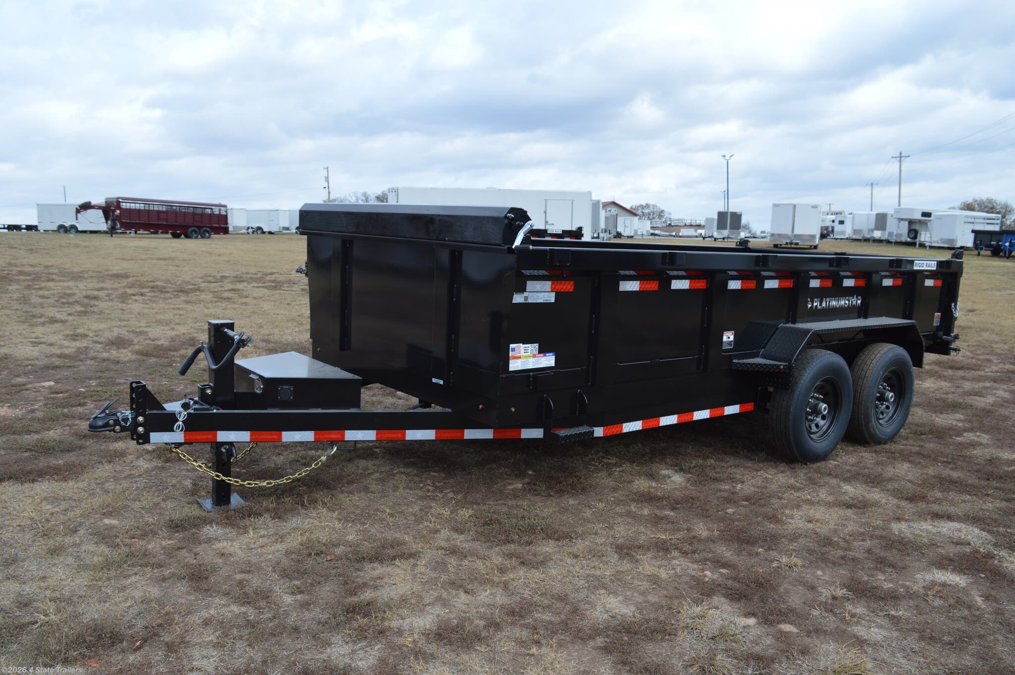 6x16 Dump Trailer for sale New DP Platinum Star 83X16 DUMP TRAILER