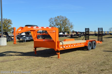 &lt;p&gt;This is a new 83&quot;x24&#39; Friesen gooseneck equipment trailer. It comes with two 7,000 lb. electric brake axles, 16&quot; 10 ply trailer tires, sandblasted, primed, and powdercoated finish, heavy duty treadplate fenders with bracing, 3&quot; channel crossmembers 16&quot; on center, sealed wiring harness (eliminates most common trailer wiring problems), LED lights, treated wood floor with steel dovetail, and extra wide heavy duty stand up ramps with cat grips and spring assist. Friesen trailers are super well built and come with a 1 year warranty!&lt;/p&gt;