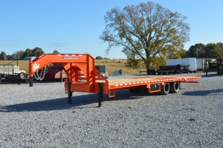 &lt;ul&gt;
&lt;li&gt;built by Midsota Trailer Manufacturing&lt;/li&gt;
&lt;li&gt;8&#39;6&quot;X32&#39; (22&#39; flatbed + 10&#39; dovetail) deckover flatbed trailer&lt;/li&gt;
&lt;li&gt;two 10,000 lb grease axles with electric brakes&lt;/li&gt;
&lt;li&gt;16&quot; wheels with 10 ply tires&lt;/li&gt;
&lt;li&gt;spare tire and wheel&lt;/li&gt;
&lt;li&gt;a 10&#39; hydraulic dovetail, designed with an over-center latching system&lt;/li&gt;
&lt;li&gt;pre-stressed grade 50 fabricated main beam (arched) with a square torque tube&lt;/li&gt;
&lt;li&gt;3&quot; channel crossmembers pierced through the frame every 16&quot;&lt;/li&gt;
&lt;li&gt;toolbox between gooseneck uprights&lt;/li&gt;
&lt;li&gt;rub rail with stake pockets and pipe spools&lt;/li&gt;
&lt;li&gt;2 part polyurethane primer, then a paint finish on the entire frame&lt;/li&gt;
&lt;li&gt;hydraulic jacks&lt;/li&gt;
&lt;li&gt;a hydraulic pump in a lockable toolbox for operating the dovetail and jacks&lt;/li&gt;
&lt;li&gt;LED lights&lt;/li&gt;
&lt;li&gt;treated wood deck&lt;/li&gt;
&lt;li&gt;convenient step on each side with a handle&lt;/li&gt;
&lt;li&gt;23,000 lb GVWR&lt;/li&gt;
&lt;li&gt;5 year structural warranty&lt;/li&gt;
&lt;li&gt;Come see this trailer today!&lt;/li&gt;
&lt;/ul&gt;