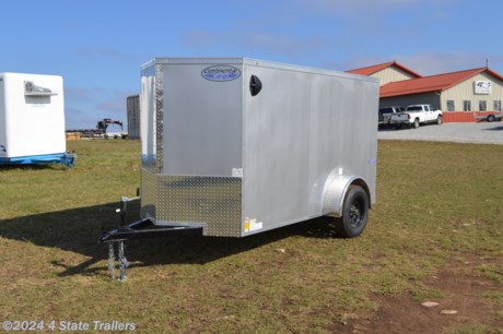 &lt;ul&gt;
&lt;li&gt;built by Continental Cargo Trailers&lt;/li&gt;
&lt;li&gt;new 2025 year model&lt;/li&gt;
&lt;li&gt;5&#39;x10&#39;X5&#39;6&quot; cargo trailer&lt;/li&gt;
&lt;li&gt;3500 lb. axle&lt;/li&gt;
&lt;li&gt;15&quot; wheels with 6 ply tires&lt;/li&gt;
&lt;li&gt;3/8&quot; plywood walls&lt;/li&gt;
&lt;li&gt;3/4&quot; plywood floor&lt;/li&gt;
&lt;li&gt;.030 aluminum exterior side sheets bonded with screwed seams&lt;/li&gt;
&lt;li&gt;one piece aluminum roof&lt;/li&gt;
&lt;li&gt;24&quot; gravel guard&lt;/li&gt;
&lt;li&gt;ramp door&lt;/li&gt;
&lt;li&gt;side door with a cam bar and latch&lt;/li&gt;
&lt;li&gt;LED lights&lt;/li&gt;
&lt;li&gt;two interior dome lights&lt;/li&gt;
&lt;li&gt;1 year warranty&lt;/li&gt;
&lt;/ul&gt;