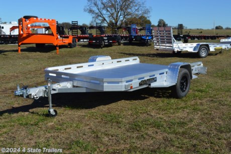 &lt;ul&gt;
&lt;li&gt;built by Aluma Trailer Manufacturing&lt;/li&gt;
&lt;li&gt;new 2025 year model&lt;/li&gt;
&lt;li&gt;77&quot;X12&#39;&amp;nbsp;utility trailer&lt;/li&gt;
&lt;li&gt;3500 lb. torsion axle&lt;/li&gt;
&lt;li&gt;14&quot; aluminum wheels with 6 ply tires&lt;/li&gt;
&lt;li&gt;extruded aluminum floor&lt;/li&gt;
&lt;li&gt;slide out rear ramp&lt;/li&gt;
&lt;li&gt;LED lights&lt;/li&gt;
&lt;li&gt;bullet lights on the inside of the side rail shining in on the deck&lt;/li&gt;
&lt;li&gt;all aluminum construction (no wood to rot; no steel to rust)&lt;/li&gt;
&lt;li&gt;5 year&amp;nbsp;warranty&lt;/li&gt;
&lt;li&gt;Come see this trailer today!&lt;/li&gt;
&lt;/ul&gt;