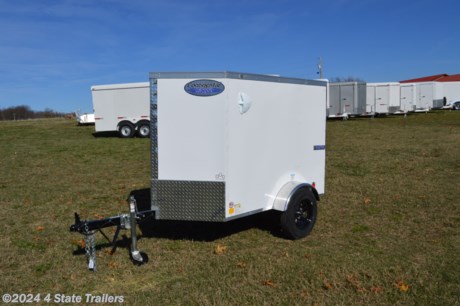 &lt;ul&gt;
&lt;li&gt;built by Continental Cargo Trailer Manufacturing&lt;/li&gt;
&lt;li&gt;new 2025 year model&lt;/li&gt;
&lt;li&gt;4&#39;x6&#39;x4&#39;6&quot; cargo trailer&lt;/li&gt;
&lt;li&gt;2,000 lb. axle&lt;/li&gt;
&lt;li&gt;13&quot; wheels with 6 ply tires&lt;/li&gt;
&lt;li&gt;1 piece aluminum roof&lt;/li&gt;
&lt;li&gt;3/4&quot; plywood floor&lt;/li&gt;
&lt;li&gt;1/4&quot; plywood sides&lt;/li&gt;
&lt;li&gt;single swing rear door&lt;/li&gt;
&lt;li&gt;v-nose&lt;/li&gt;
&lt;li&gt;side wind flip up jack with wheel to easily move around by hand&lt;/li&gt;
&lt;li&gt;1 year warranty&lt;/li&gt;
&lt;li&gt;Perfect for hauling luggage on a road trip!&lt;/li&gt;
&lt;li&gt;Continental Cargo builds a great trailer. Come see it today!&lt;/li&gt;
&lt;/ul&gt;