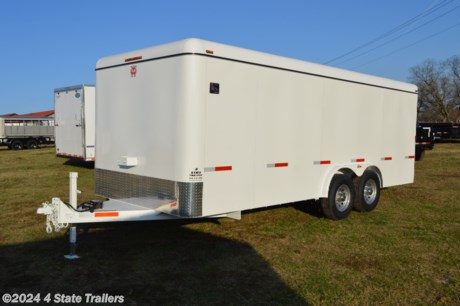 &lt;ul&gt;
&lt;li&gt;built by WW Trailer Manufacturing&lt;/li&gt;
&lt;li&gt;new 2025 year model&lt;/li&gt;
&lt;li&gt;8&#39;X20&#39;X6&#39;6&quot; all steel cargo trailer&lt;/li&gt;
&lt;li&gt;two 7,000 lb. torsion axles with electric brakes&lt;/li&gt;
&lt;li&gt;16&quot; wheels with 10 ply tires&lt;/li&gt;
&lt;li&gt;double doors&lt;/li&gt;
&lt;li&gt;1 side door&lt;/li&gt;
&lt;li&gt;wood floor&lt;/li&gt;
&lt;li&gt;LED lights&lt;/li&gt;
&lt;li&gt;1 year warranty&lt;/li&gt;
&lt;/ul&gt;