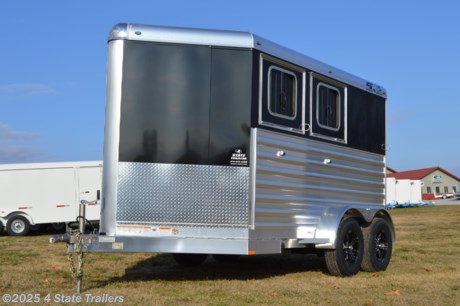 &lt;ul&gt;
&lt;li&gt;built by 4 Star Trailers&lt;/li&gt;
&lt;li&gt;new 2025 year model&lt;/li&gt;
&lt;li&gt;6&#39;10&quot;X16&#39;X7&#39; horse trailer&lt;/li&gt;
&lt;li&gt;2 horse slant load&lt;/li&gt;
&lt;li&gt;two 3,500 lb electric brake axles&lt;/li&gt;
&lt;li&gt;15&quot; aluminum wheels with 10 ply tires&lt;/li&gt;
&lt;li&gt;matching spare tire and wheel&lt;/li&gt;
&lt;li&gt;door hold backs&lt;/li&gt;
&lt;li&gt;outside ties&lt;/li&gt;
&lt;li&gt;&lt;span style=&quot;color: #363636; font-family: verdana, geneva, sans-serif; font-size: 14px;&quot;&gt;8 year structural warranty&lt;/span&gt;&lt;/li&gt;
&lt;li&gt;4 Star&#39;s slogan &quot;Simply the Best&quot; is no joke!&lt;/li&gt;
&lt;/ul&gt;
&lt;p&gt;In the horse area:&lt;/p&gt;
&lt;ul&gt;
&lt;li&gt;slam latch dividers&lt;/li&gt;
&lt;li&gt;drop down tinted windows&lt;/li&gt;
&lt;li&gt;aluminum floor with rubber mats&lt;/li&gt;
&lt;li&gt;rubber lined walls&lt;/li&gt;
&lt;li&gt;2 LED dome lights&lt;/li&gt;
&lt;li&gt;a feed bag in each stall&lt;/li&gt;
&lt;li&gt;2 roof vents&lt;/li&gt;
&lt;li&gt;inside ties&lt;/li&gt;
&lt;/ul&gt;
&lt;p&gt;In the tack room:&lt;/p&gt;
&lt;ul&gt;
&lt;li&gt;swing out 2 tier carpeted saddle rack with 2 carpeted blanket bars&lt;/li&gt;
&lt;li&gt;2 rows of bridal hooks&lt;/li&gt;
&lt;li&gt;2 brush trays&lt;/li&gt;
&lt;li&gt;2 LED dome lights&lt;/li&gt;
&lt;li&gt;carpeted floor and slant wall&lt;/li&gt;
&lt;/ul&gt;