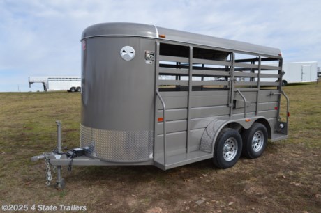 &lt;ul&gt;
&lt;li&gt;built by WW Trailer Manufacturing&lt;/li&gt;
&lt;li&gt;new 2025 year model&lt;/li&gt;
&lt;li&gt;5&#39;x14&#39;x6&#39;2&quot; livestock trailer&lt;/li&gt;
&lt;li&gt;two 3,500 lb. torsion axles with brakes&lt;/li&gt;
&lt;li&gt;15&quot; wheels with 10 ply tires&lt;/li&gt;
&lt;li&gt;treated wood floor&lt;/li&gt;
&lt;li&gt;full swing rear gate with a slider&lt;/li&gt;
&lt;li&gt;1 center gate with a slam latch&lt;/li&gt;
&lt;li&gt;1 side escape door&lt;/li&gt;
&lt;li&gt;3&#39; solid sides&lt;/li&gt;
&lt;li&gt;durable all steel construction with a primed and painted finish&lt;/li&gt;
&lt;li&gt;LED lights&lt;/li&gt;
&lt;li&gt;1 year warranty&lt;/li&gt;
&lt;/ul&gt;