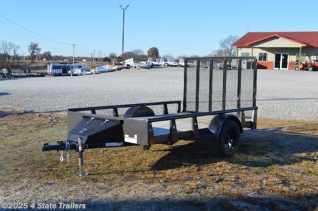 &lt;ul&gt;
&lt;li&gt;built by Rice Trailer Manufacturing&lt;/li&gt;
&lt;li&gt;new 2025 year model&lt;/li&gt;
&lt;li&gt;76&quot;X10&#39; utility trailer&lt;/li&gt;
&lt;li&gt;3,500 lb axle&lt;/li&gt;
&lt;li&gt;15&quot; tires&lt;/li&gt;
&lt;li&gt;pipe top rails&lt;/li&gt;
&lt;li&gt;a lockable toolbox&lt;/li&gt;
&lt;li&gt;2&quot; coupler&lt;/li&gt;
&lt;li&gt;4&#39; tubing rampgate that can fold into the trailer&lt;/li&gt;
&lt;li&gt;3&quot; formed channel tongue&lt;/li&gt;
&lt;li&gt;a powder coat finish&lt;/li&gt;
&lt;li&gt;LED lights&lt;/li&gt;
&lt;li&gt;treated wood floor&lt;/li&gt;
&lt;li&gt;1 year warranty&lt;/li&gt;
&lt;li&gt;It&#39;s such a good looking utility trailer. Come see it for yourself!&lt;/li&gt;
&lt;/ul&gt;