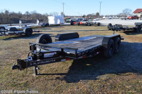 &lt;ul&gt;
&lt;li&gt;built by DP Platinum Star&lt;/li&gt;
&lt;li&gt;83&quot;X18&#39; equipment trailer&lt;/li&gt;
&lt;li&gt;gravity tilt with a cushion cylinder&lt;/li&gt;
&lt;li&gt;two 7,000 lb electric brake&amp;nbsp;axles&lt;/li&gt;
&lt;li&gt;16&quot; wheels with 10 ply tires&lt;/li&gt;
&lt;li&gt;matching spare tire and wheel&lt;/li&gt;
&lt;li&gt;6&quot; channel main frame&lt;/li&gt;
&lt;li&gt;lockable toolbox&lt;/li&gt;
&lt;li&gt;treated wood floor&lt;/li&gt;
&lt;li&gt;LED lights&lt;/li&gt;
&lt;li&gt;10k jack&lt;/li&gt;
&lt;li&gt;2 5/16&quot; adjustable coupler&lt;/li&gt;
&lt;li&gt;3 year warranty&lt;/li&gt;
&lt;li&gt;Come see this trailer today!&lt;/li&gt;
&lt;/ul&gt;