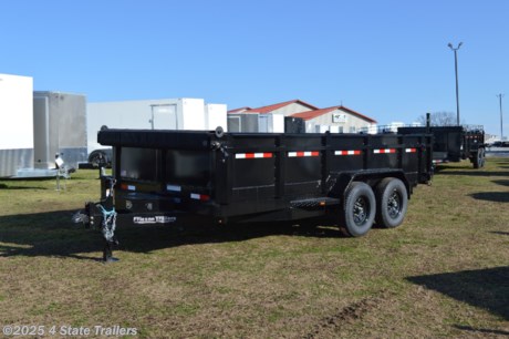 &lt;ul&gt;
&lt;li&gt;built by Friesen Trailers&lt;/li&gt;
&lt;li&gt;83&quot;X16&#39; dump trailer&lt;/li&gt;
&lt;li&gt;two 7,000 lb electric brake axles&lt;/li&gt;
&lt;li&gt;16&quot; wheels and 10 ply tires&lt;/li&gt;
&lt;li&gt;convenient manual roll up tarp kit&lt;/li&gt;
&lt;li&gt;1/8&quot; diamond plate fenders&lt;/li&gt;
&lt;li&gt;24&quot; tall 10 gauge (1/8&quot;) sides&lt;/li&gt;
&lt;li&gt;7 gauge (3/16&quot;) floor&lt;/li&gt;
&lt;li&gt;one piece corners and full height side supports to increase sidewall rigidity&lt;/li&gt;
&lt;li&gt;4 d-rings for tie down of equipment&lt;/li&gt;
&lt;li&gt;3&quot; channel crossmembers on 16&quot; centers&lt;/li&gt;
&lt;li&gt;combo gate with chains for dumping or spreading&lt;/li&gt;
&lt;li&gt;full frame sandblasted, then primer, then powdercoated finish&lt;/li&gt;
&lt;li&gt;LED lights&lt;/li&gt;
&lt;li&gt;sealed wiring harness&lt;/li&gt;
&lt;li&gt;12v battery&lt;/li&gt;
&lt;li&gt;12v trickle charger (from your truck&#39;s battery)&lt;/li&gt;
&lt;li&gt;110v charger (drop cord)&lt;/li&gt;
&lt;li&gt;wireless remote controller and/or a solar charger can be added&lt;/li&gt;
&lt;li&gt;1 year warranty&lt;/li&gt;
&lt;li&gt;Come see this trailer today!&lt;/li&gt;
&lt;/ul&gt;