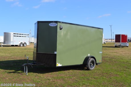 &lt;ul&gt;
&lt;li&gt;built by Continental Cargo Trailers&lt;/li&gt;
&lt;li&gt;new 2025 year model&lt;/li&gt;
&lt;li&gt;6&#39;X12&#39;X6&#39;6&quot; cargo trailer&lt;/li&gt;
&lt;li&gt;3500 lb. axle&lt;/li&gt;
&lt;li&gt;15&quot; wheels with 6 ply tires&lt;/li&gt;
&lt;li&gt;3/4&quot; plywood floor&lt;/li&gt;
&lt;li&gt;3/8&quot; plywood walls&lt;/li&gt;
&lt;li&gt;screwless exterior&lt;/li&gt;
&lt;li&gt;one piece aluminum roof&lt;/li&gt;
&lt;li&gt;lined and insulated ceiling&lt;/li&gt;
&lt;li&gt;24&quot; gravel guard&lt;/li&gt;
&lt;li&gt;rear ramp door&lt;/li&gt;
&lt;li&gt;side door with a flush lock and cam bar&lt;/li&gt;
&lt;li&gt;two interior dome lights&lt;/li&gt;
&lt;li&gt;stabilizer jacks&lt;/li&gt;
&lt;li&gt;4 d-rings recessed in the floor&lt;/li&gt;
&lt;li&gt;LED lights&lt;/li&gt;
&lt;li&gt;1 year warranty&lt;/li&gt;
&lt;li&gt;Come see this trailer today!&lt;/li&gt;
&lt;/ul&gt;