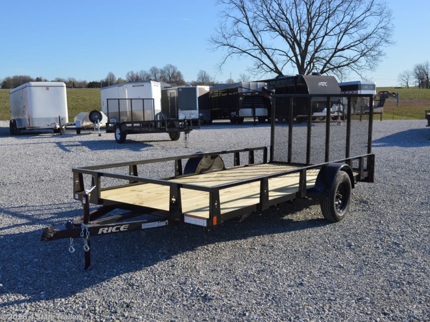 5x10 Rice Trailers 2025 Rice Trailers Single Utility 76