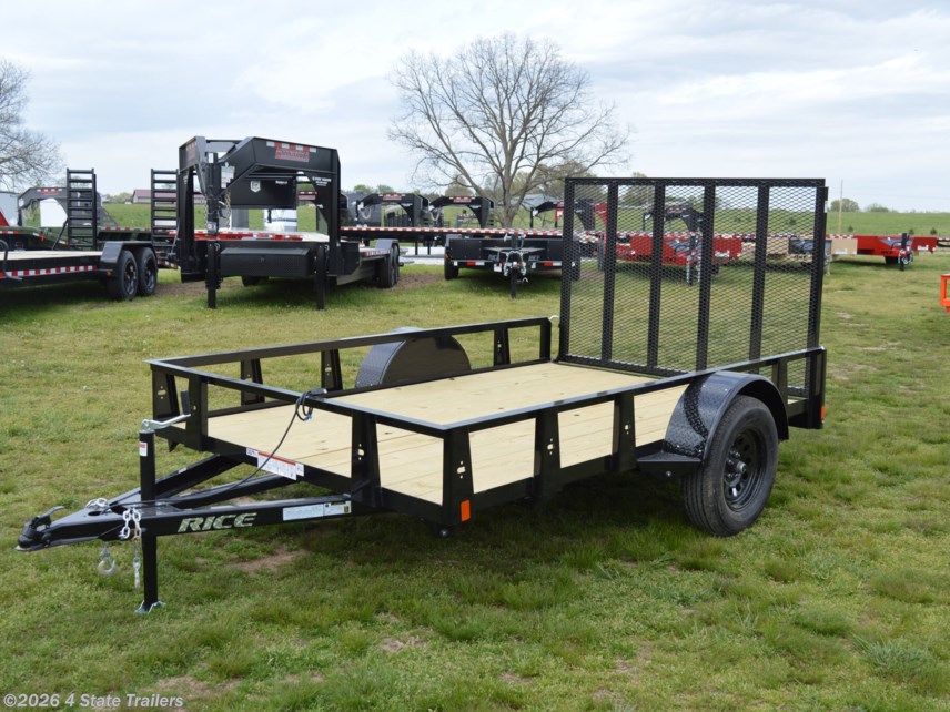 5x10 Rice Trailers 2025 Rice Trailers Single Utility 76