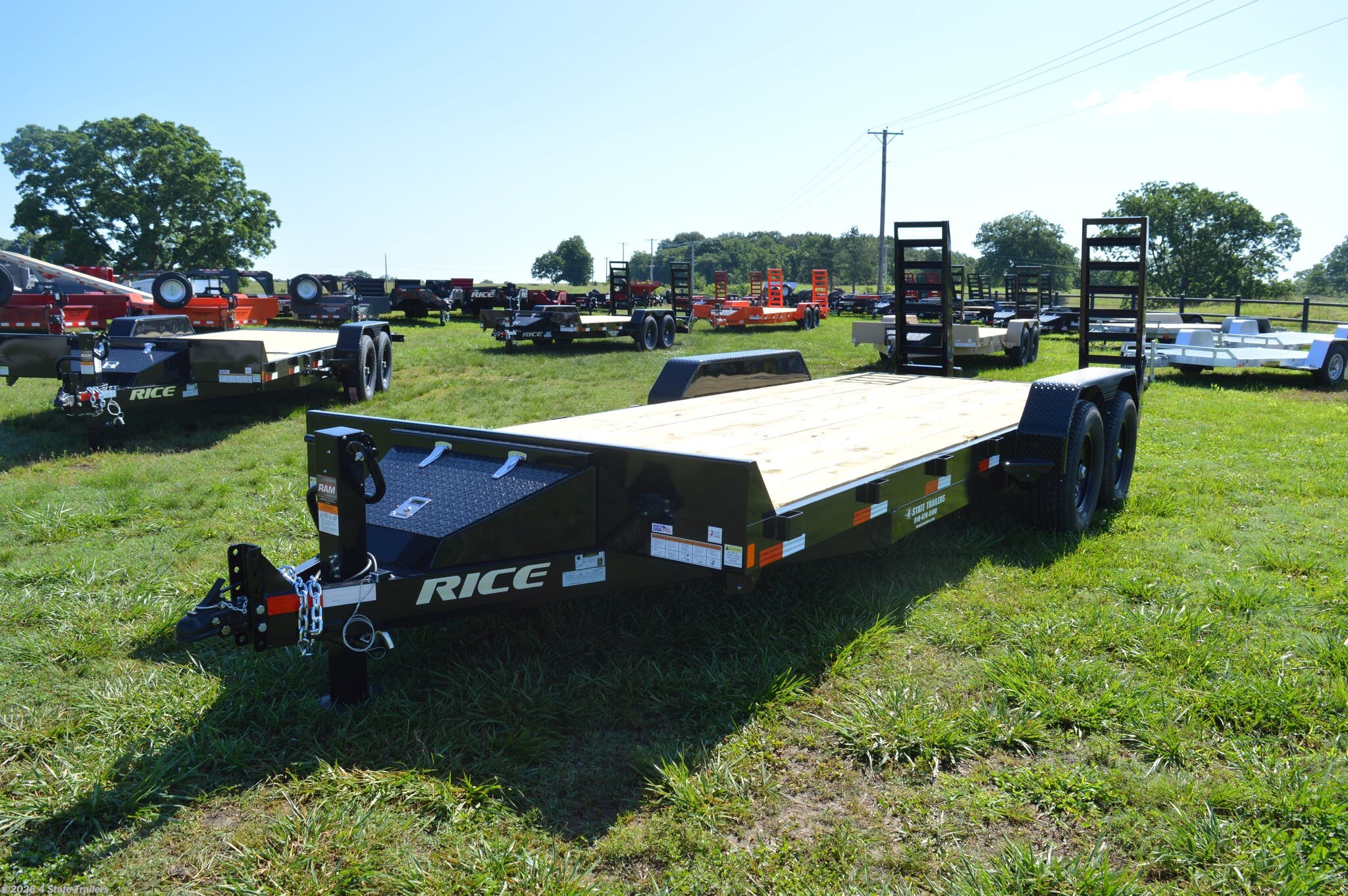 2025 Rice Trailers 14k Magnum Equipment 82