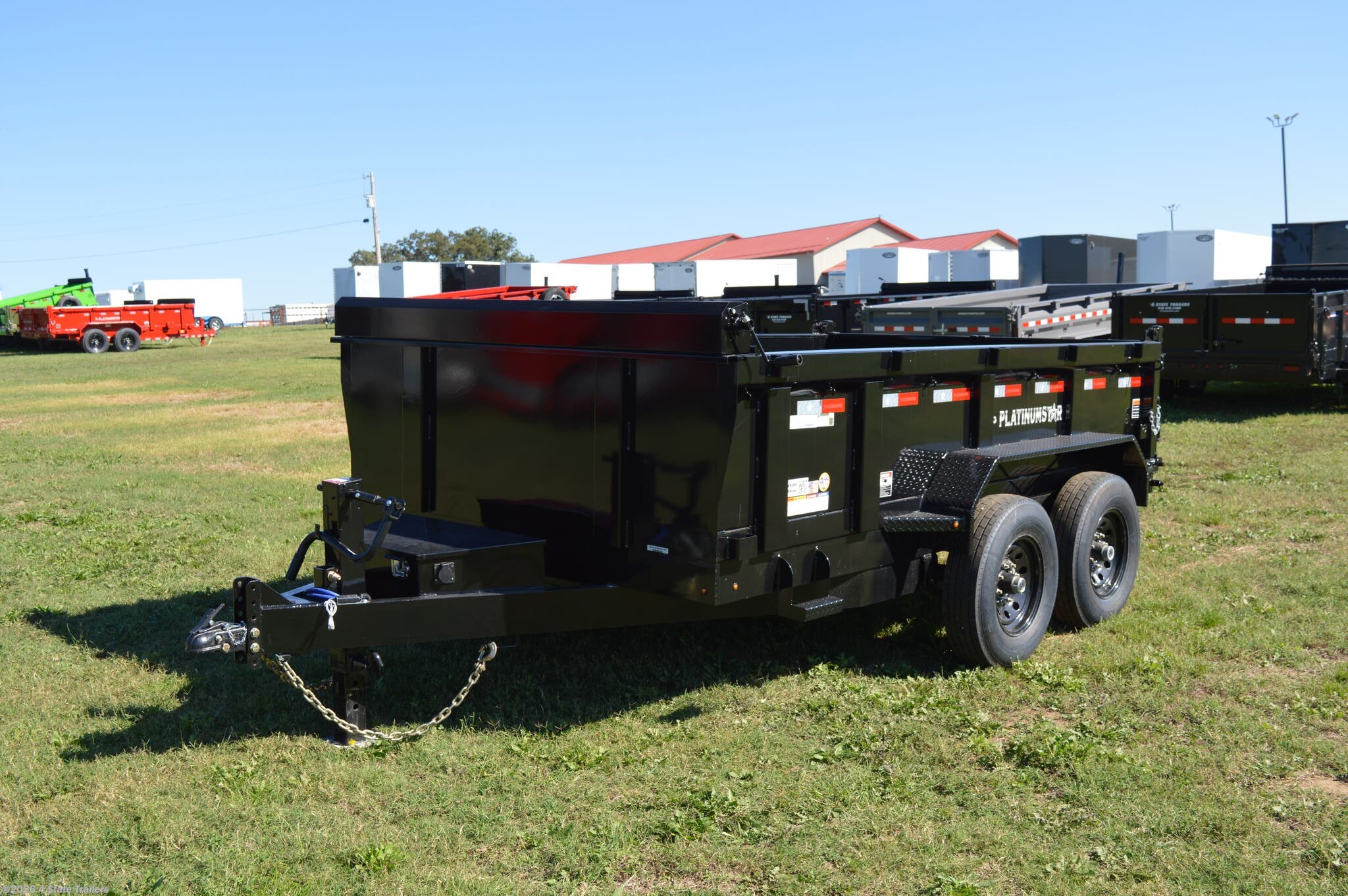2025 DP Platinum Star 83X12 Dump Trailer 14K