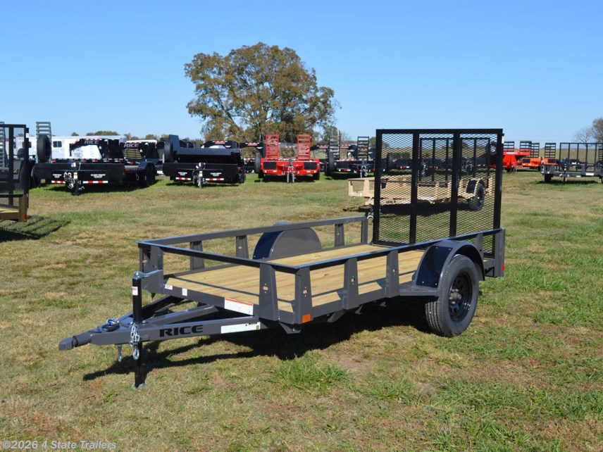 5x10 Rice Trailers 2026 Rice Trailers Single Utility 5X10 UTILITY TRAILER