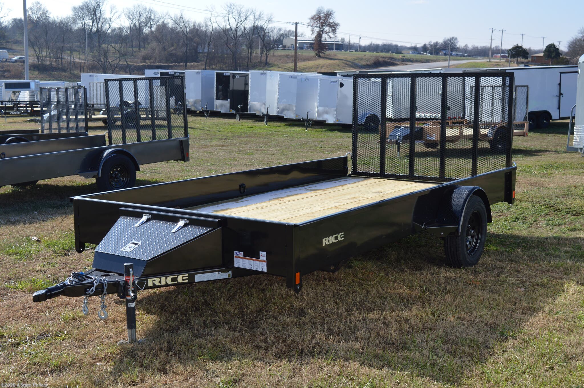 2026 Rice Trailers Single Stealth 82