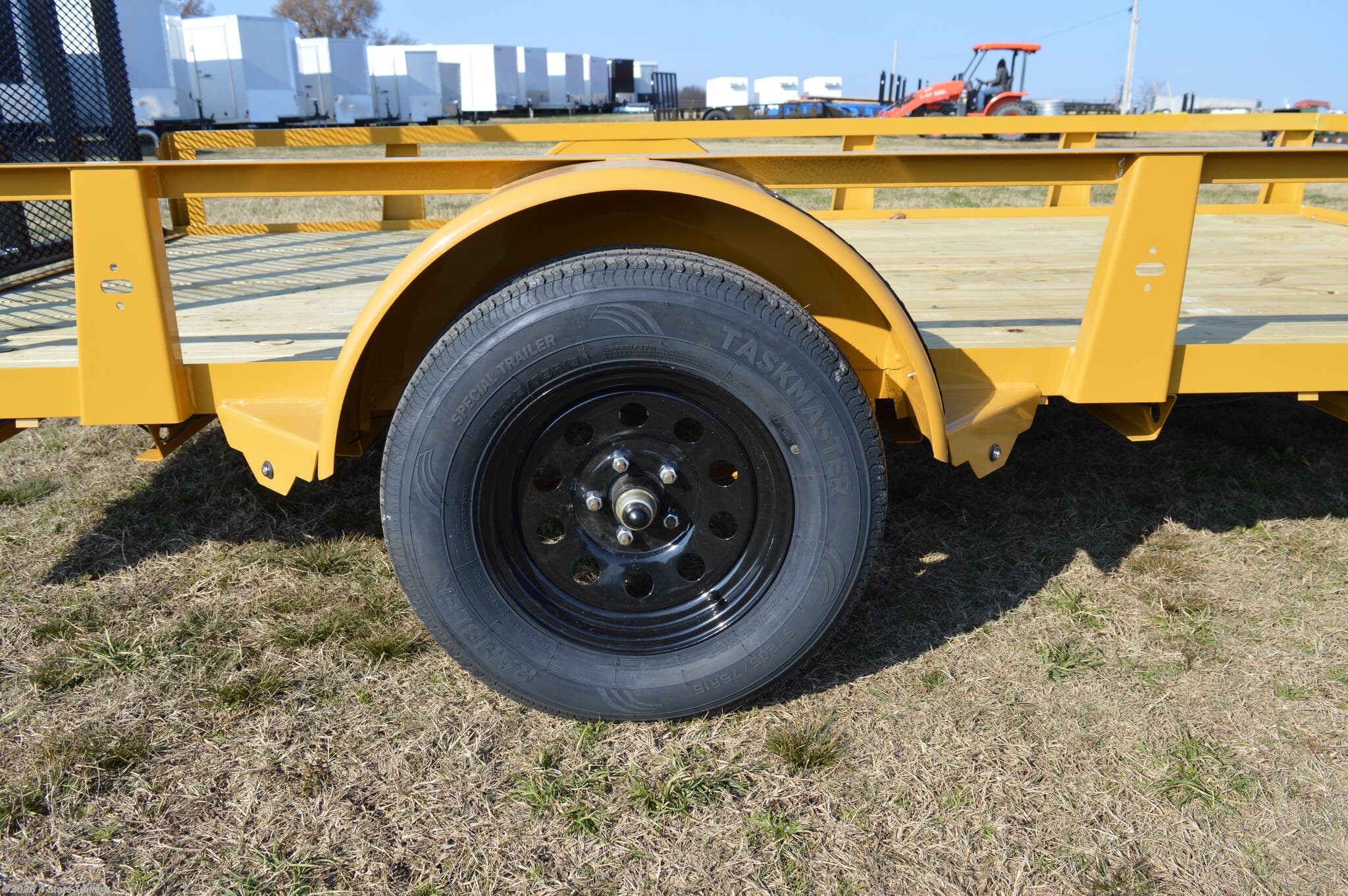 Utility 7 2026 Rice Trailers Single Utility 76
