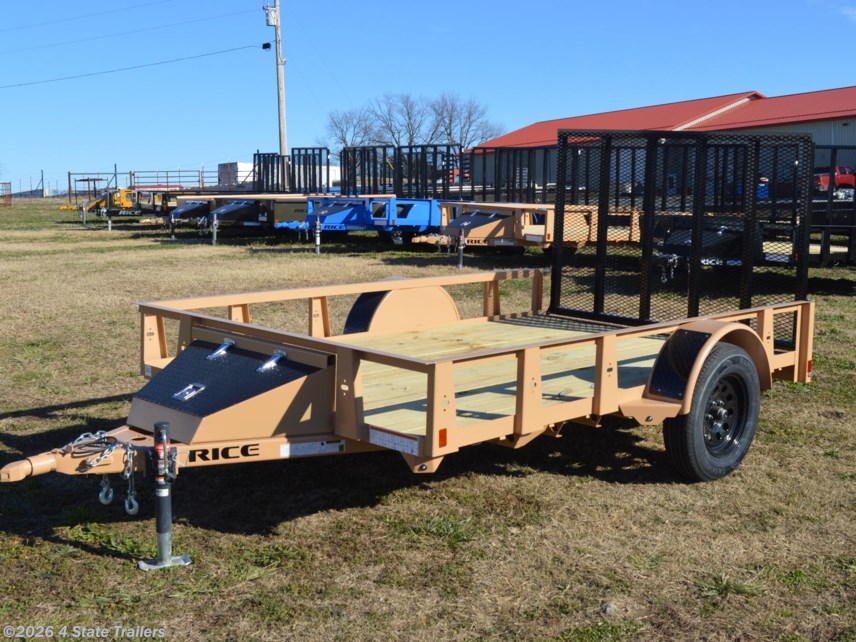5x10 Rice Trailers 2026 Rice Trailers Single Utility 76