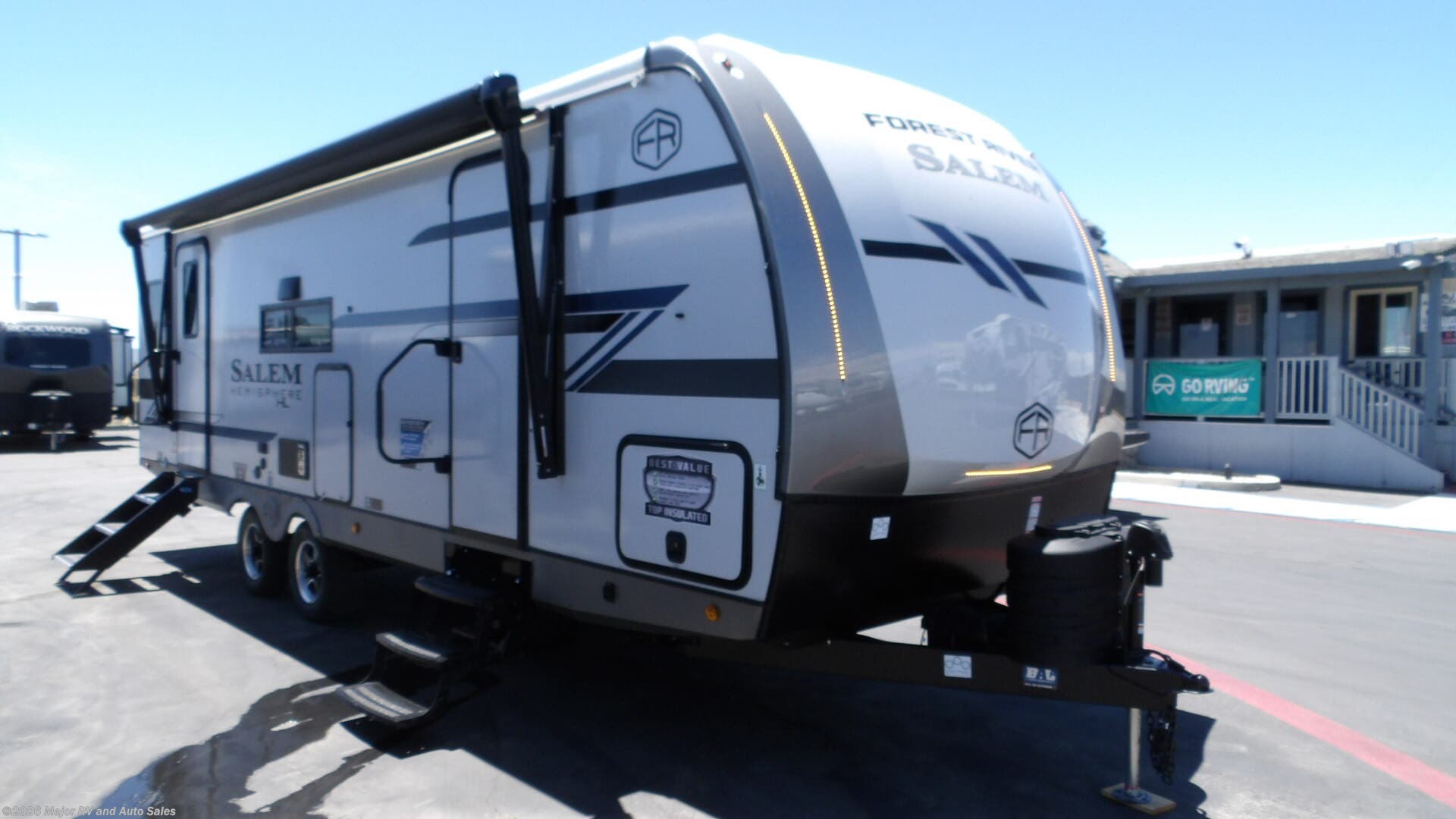 New 2026 Forest River Salem Hemisphere 24RDHL, 1 SLIDE, 2 A/C'S, 200 WATT SOLAR, REAR DIN available in Hesperia, California