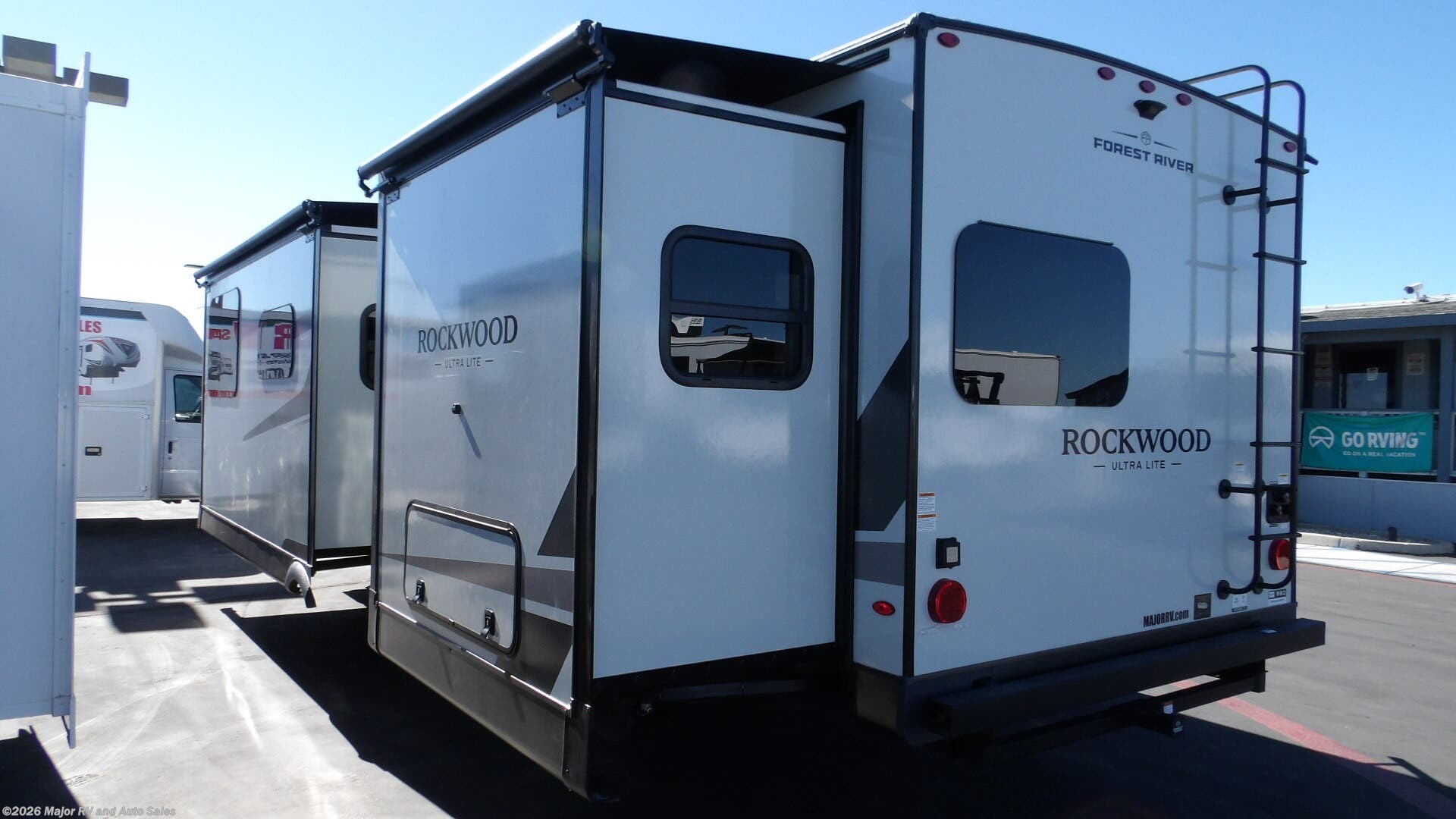 New 2026 Forest River Rockwood 2608BS, 2 SLIDES, 2 A/C'S, 400 WATT SOLAR, AUTO-LE available in Hesperia, California