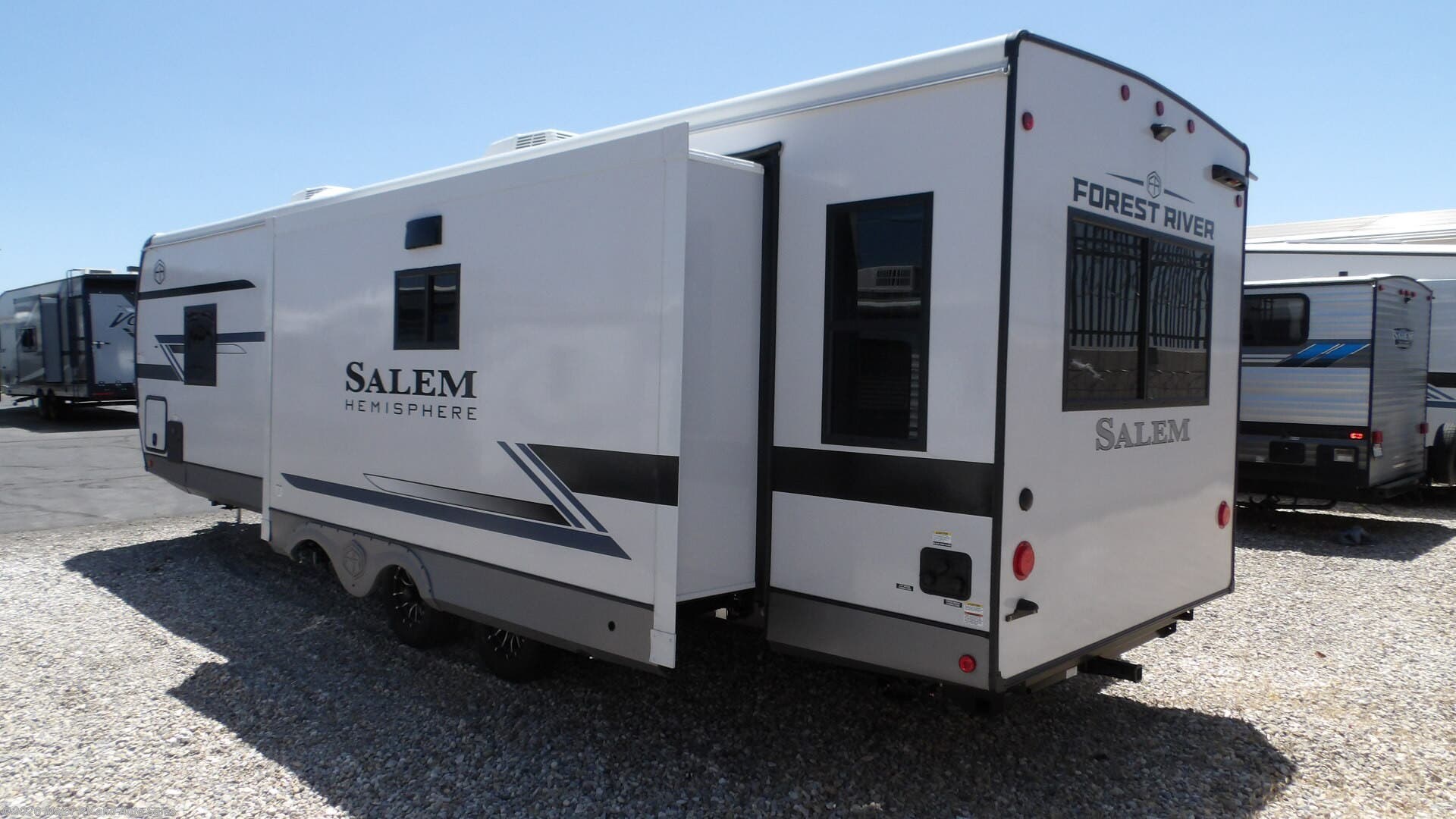 2026 Forest River Salem Hemisphere 271RL, 2 SLIDES, 2 A/C'S, 2 POWER AWNINGS, 200 WAT - New Travel Trailer For Sale by Major RV and Auto Sales in Hesperia, California