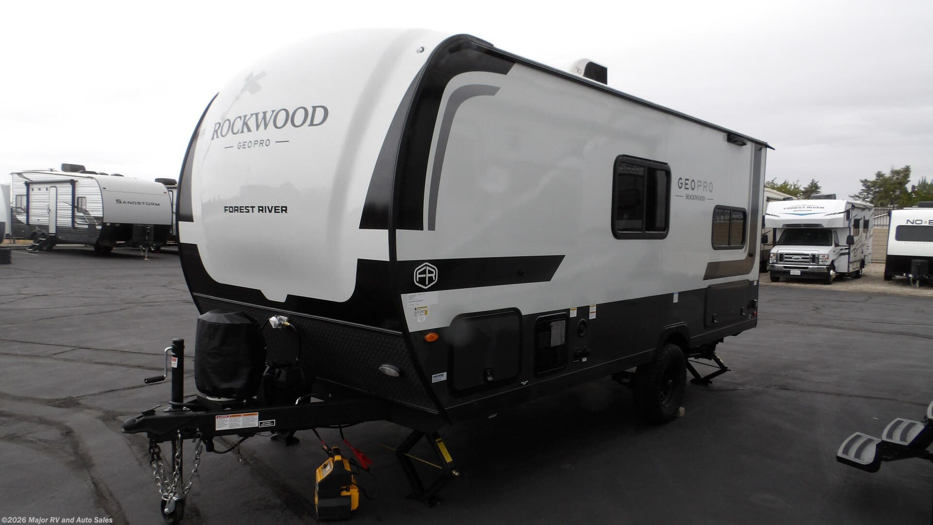 2026 Rockwood GEO-PRO 17LE, FRONT SLEEPER, REAR BUNKS/BATHROOM, by Forest River from Major RV and Auto Sales in Hesperia, California