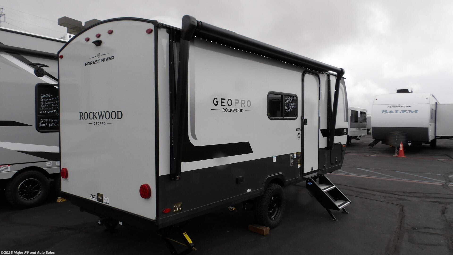 New 2026 Forest River Rockwood GEO-PRO 17LE, FRONT SLEEPER, REAR BUNKS/BATHROOM, available in Hesperia, California