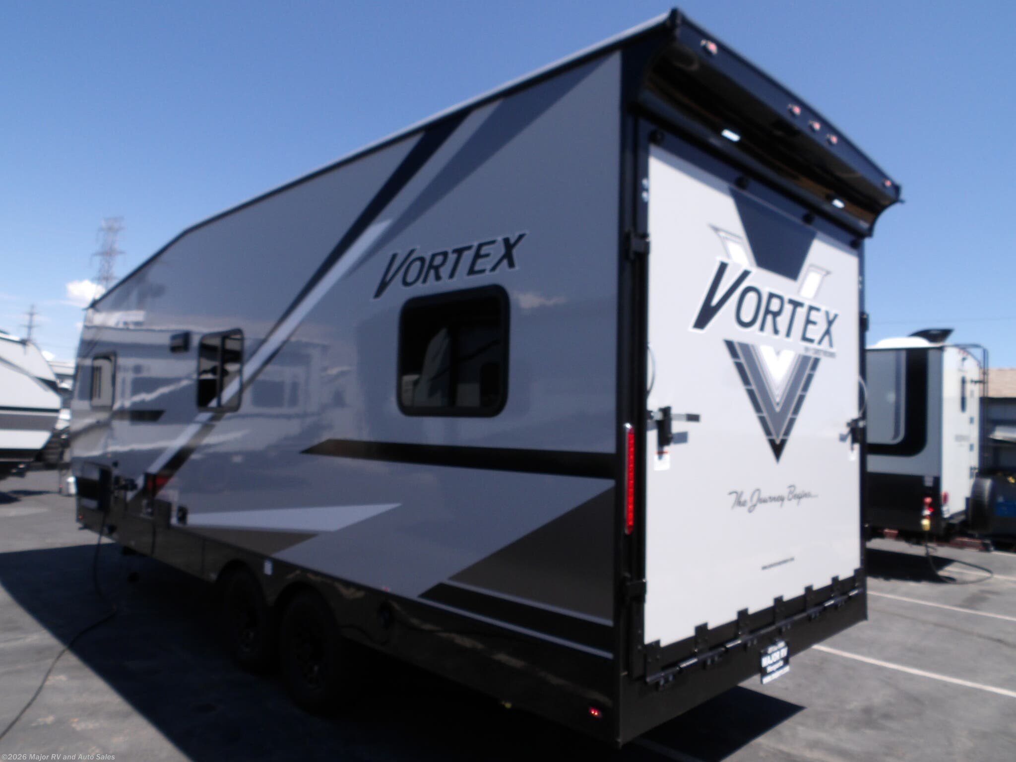 2027 Vortex 2015SSXL, 4500 WATT GENERATOR, 400 WATTS OF SOLAR, by Genesis Supreme from Major RV and Auto Sales in Hesperia, California