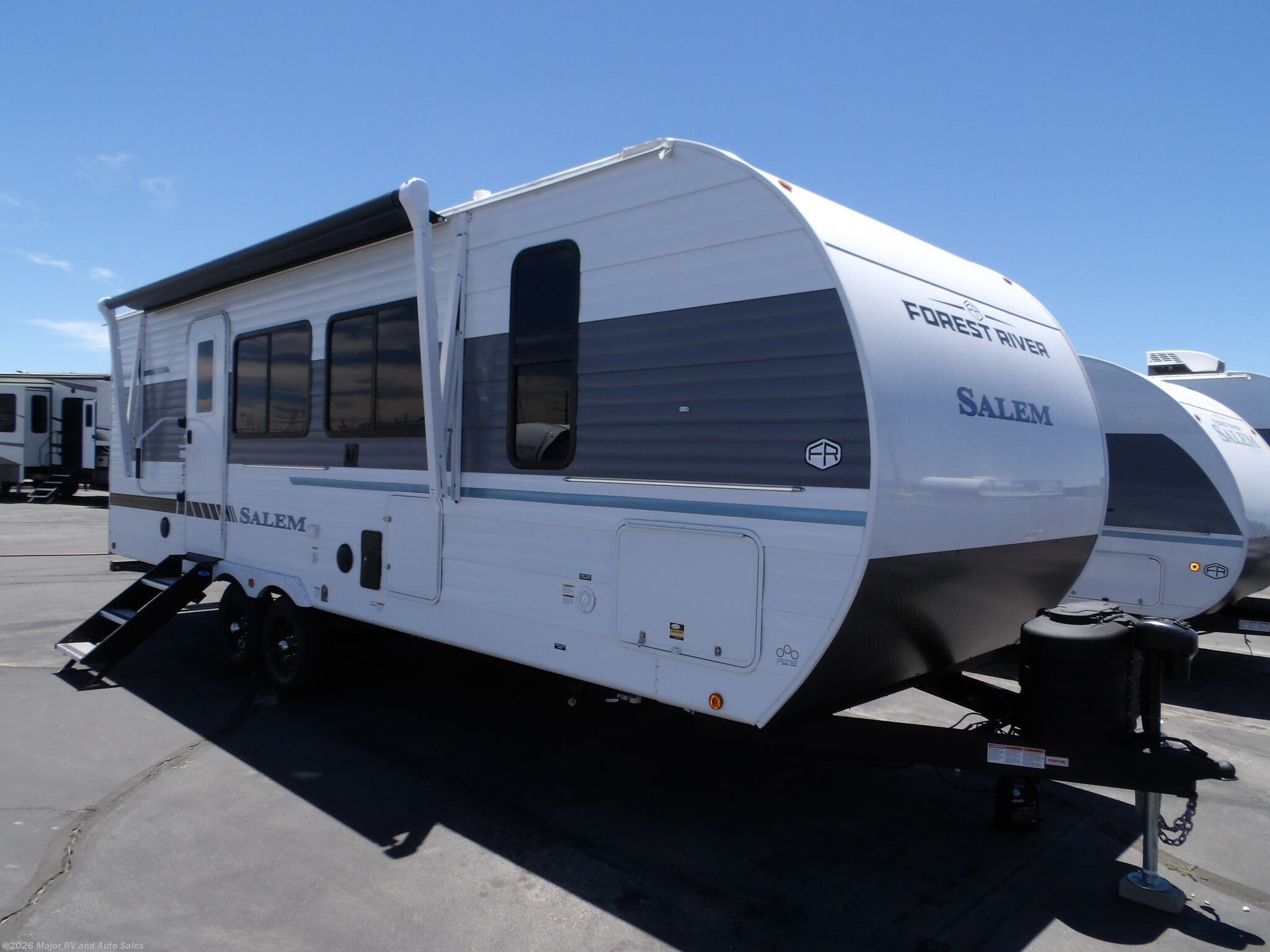 2026 Salem 260ICE, 1 SLIDE, REAR BUNKS, FRONT WALK-AROUND VER by Forest River from Major RV and Auto Sales in Hesperia, California