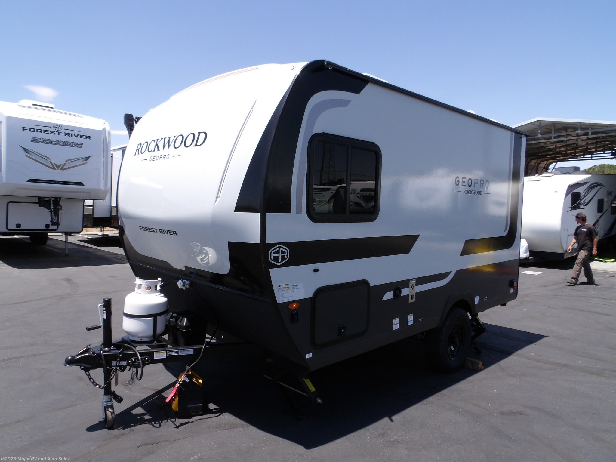 2027 Rockwood GEO-PRO 13DLE, FRONT SLEEPER, REAR DINETTE/BATHROO by Forest River from Major RV and Auto Sales in Hesperia, California