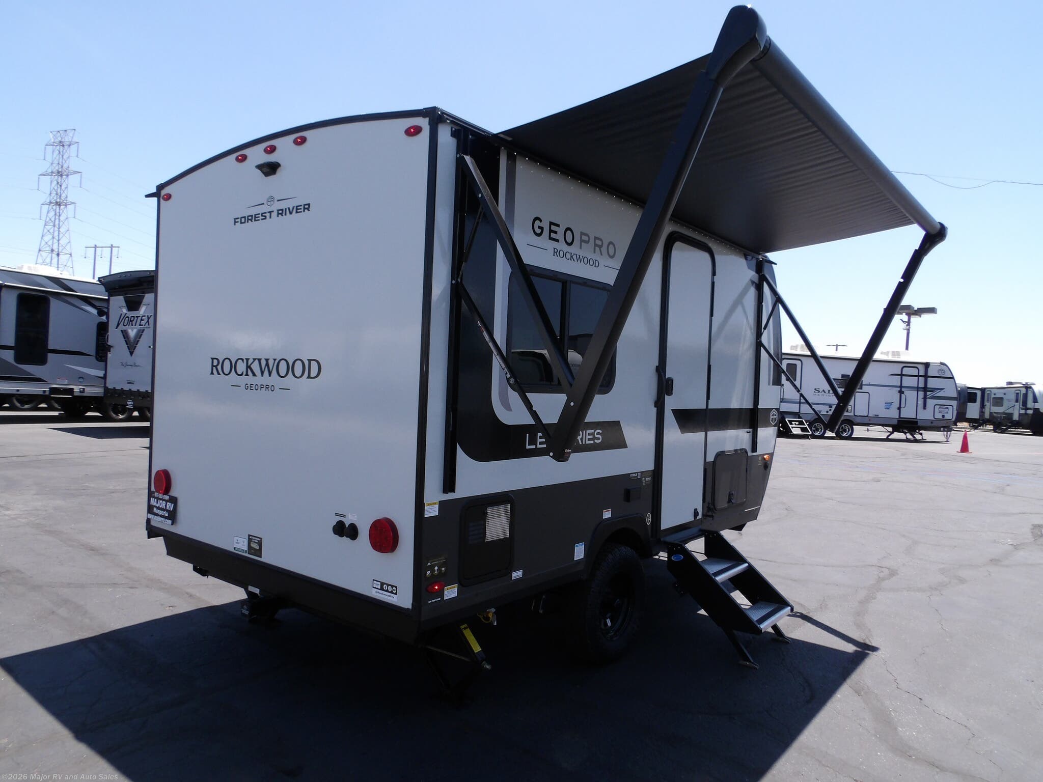 New 2027 Forest River Rockwood GEO-PRO 13DLE, FRONT SLEEPER, REAR DINETTE/BATHROO available in Hesperia, California