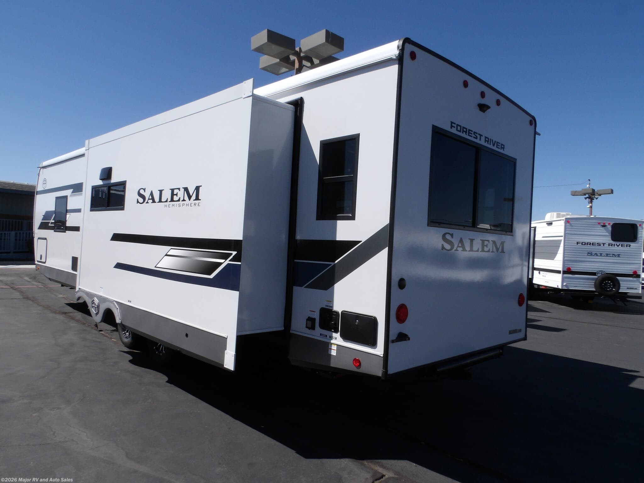 New 2027 Forest River Salem Hemisphere 275RL, 2 A/C'S, 2 SLIDES, 2 POWER AWNINGS, 200 WAT available in Hesperia, California