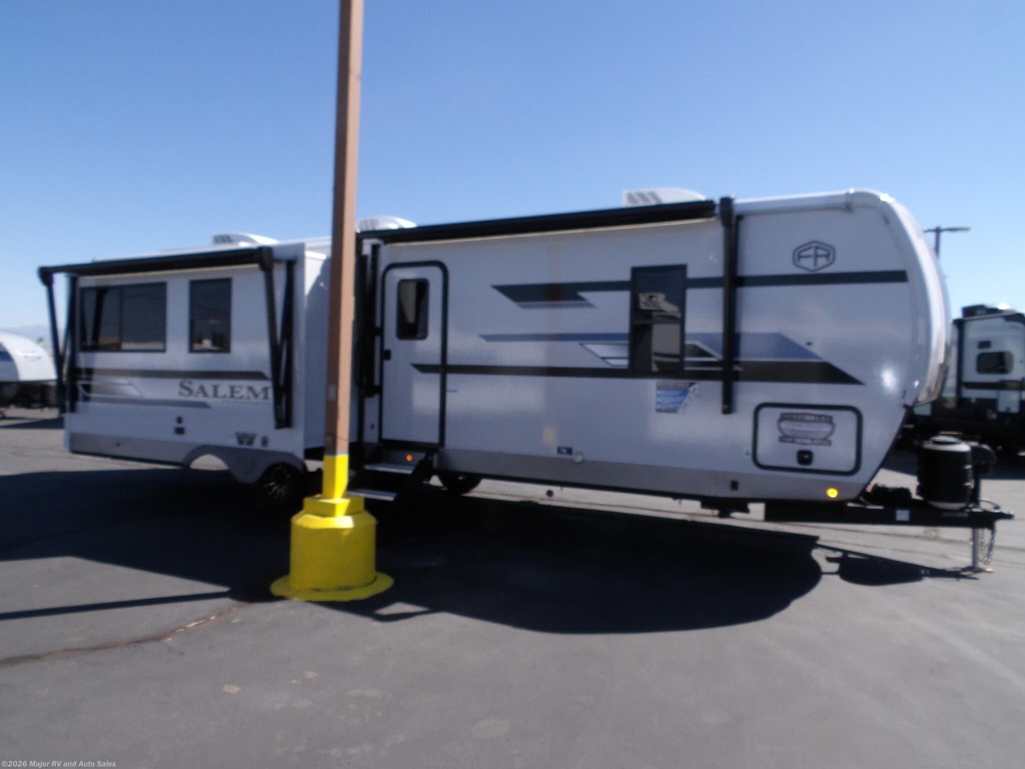2027 Salem Hemisphere 275RL, 2 A/C'S, 2 SLIDES, 2 POWER AWNINGS, 200 WAT by Forest River from Major RV and Auto Sales in Hesperia, California