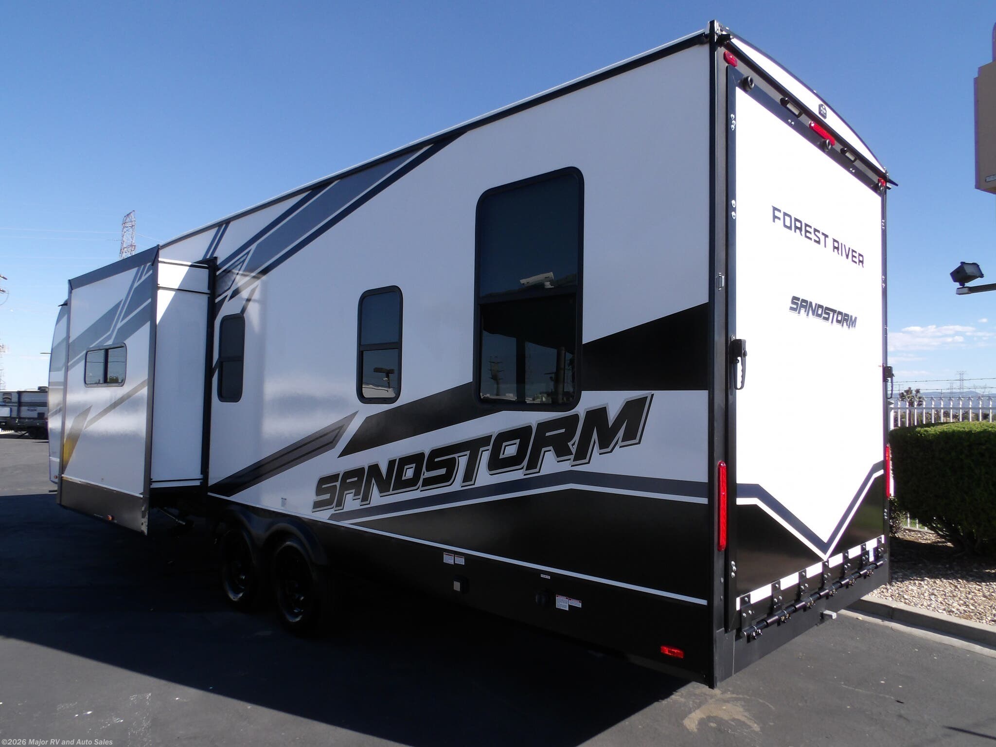 New 2027 Forest River Sandstorm 2900, 1 SLIDE, 2 A/C'S, 600 WATT SOLAR, INVERTER, available in Hesperia, California