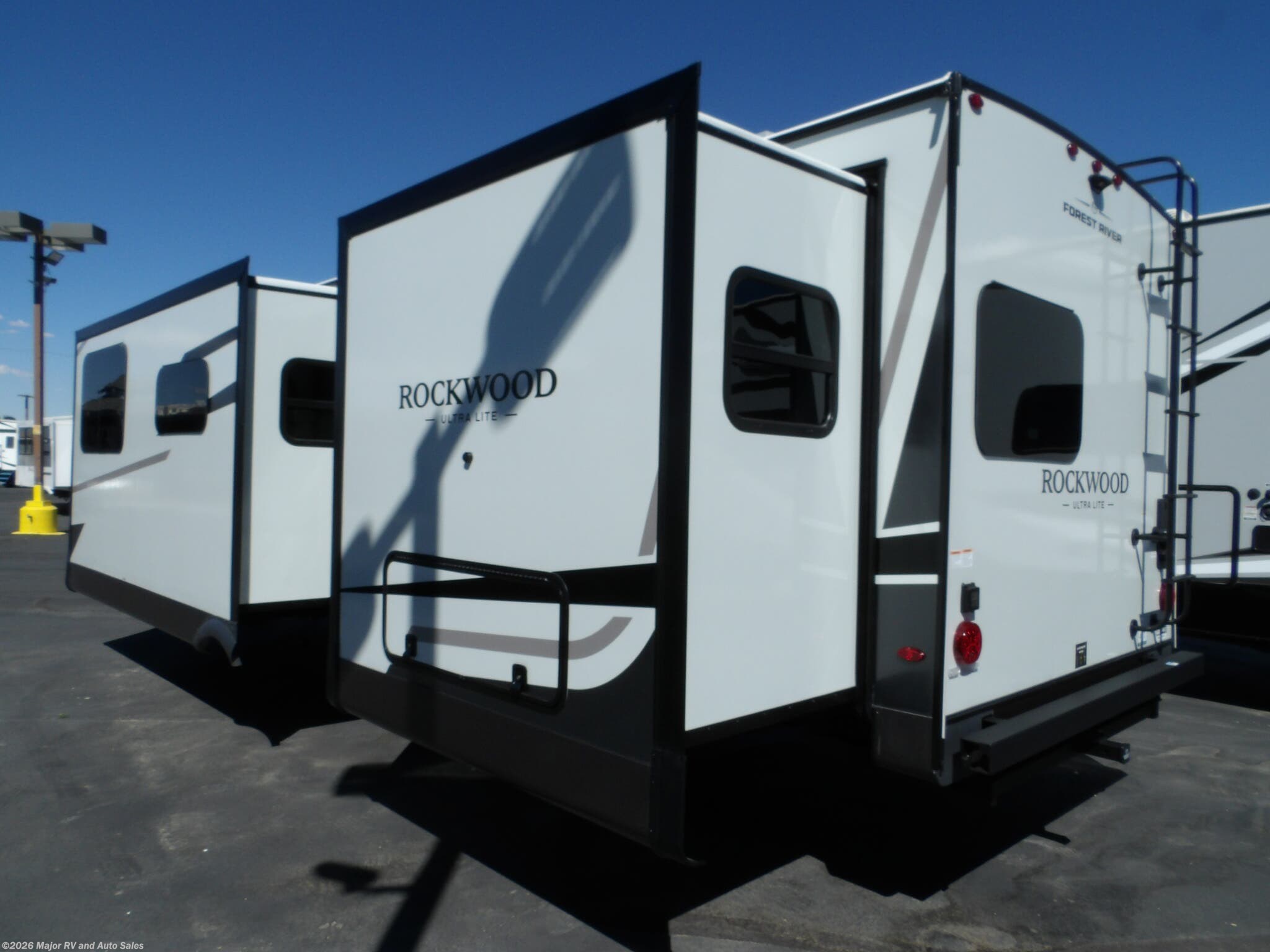 New 2027 Forest River Rockwood 2608BS, 2 SLIDES, 2 A/C'S, 400 WATT SOLAR, AUTO-LE available in Hesperia, California