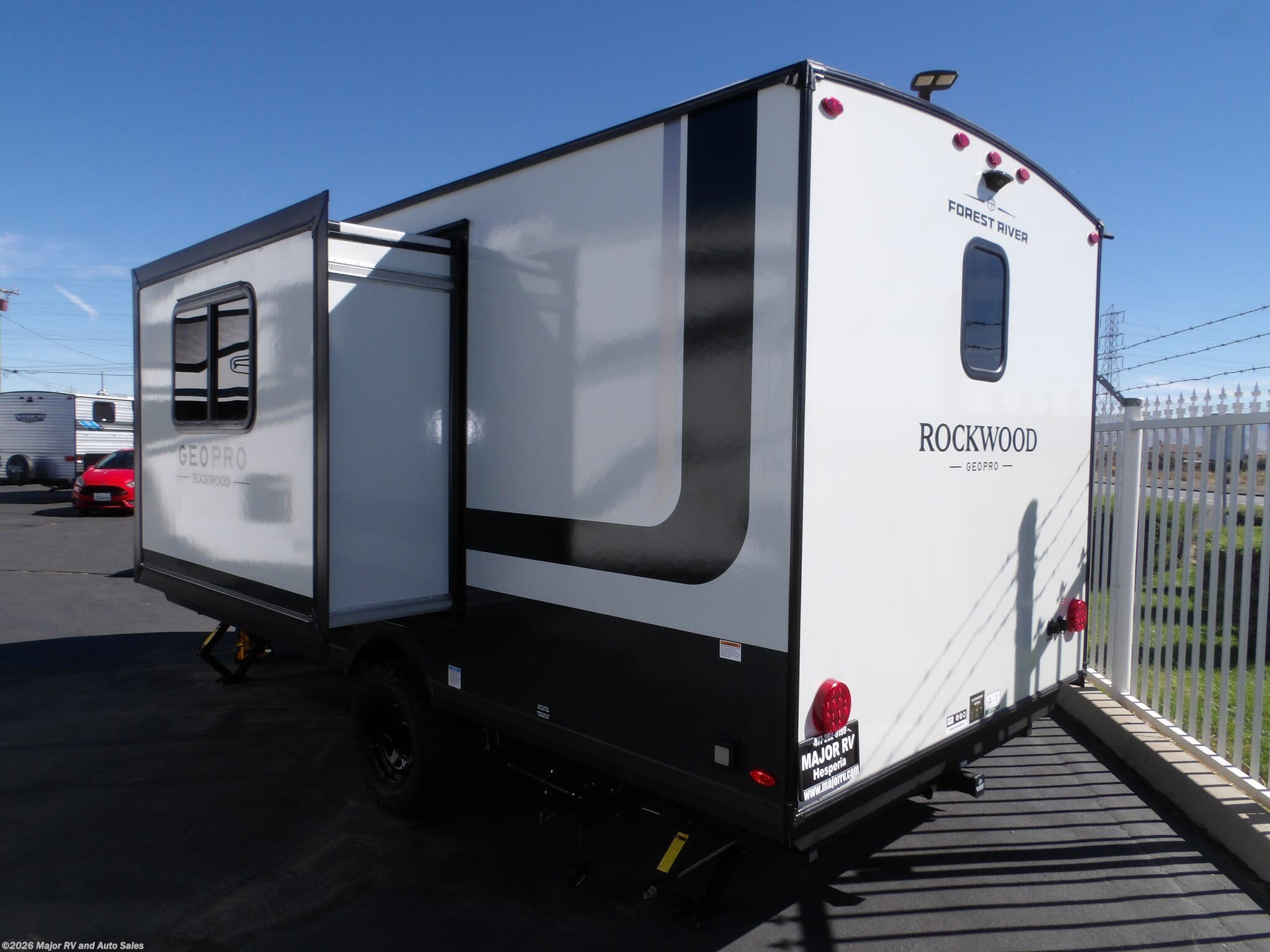 New 2027 Forest River Rockwood Geo Pro 17SLE, 1 SLIDE, 200 WATT SOLAR, FRONT SLEEPER, REA available in Hesperia, California