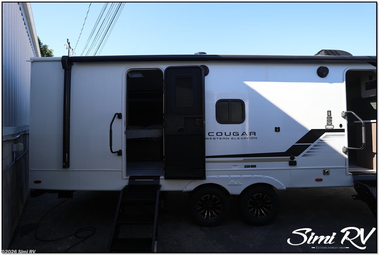 2026 Cougar RV 25FKWE Western Elevation by Miscellaneous from Simi RV in Simi Valley, California
