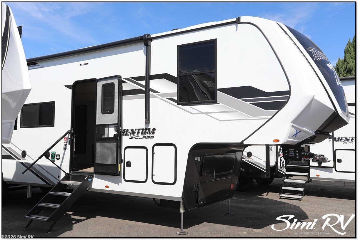 2027 Grand Design Momentum G-Class (Fifth Wheel) 363G - New Toy Hauler For Sale by Simi RV in Simi Valley, California