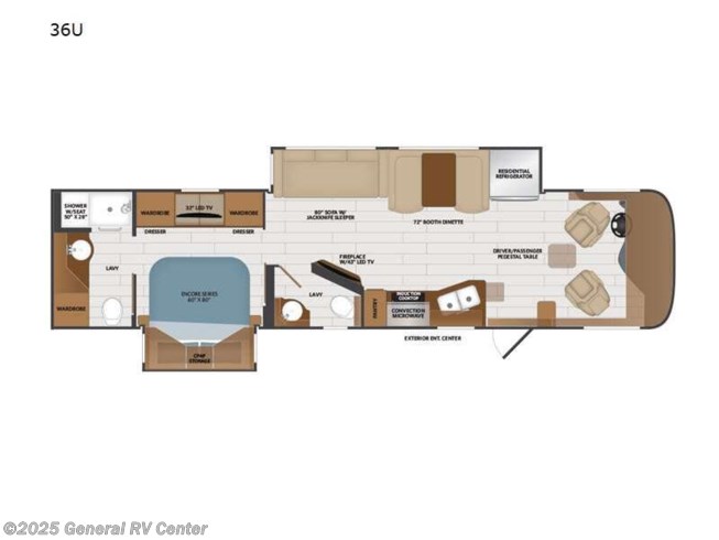 2023 Fleetwood Pace Arrow 36U - New Class A For Sale by General RV Center in North Canton, Ohio